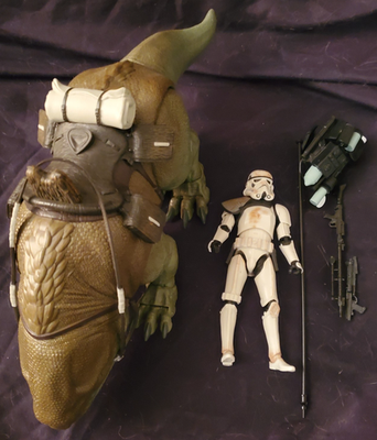Star Wars Black Series Dewback & Sandtrooper 2 Pack Loose Complete