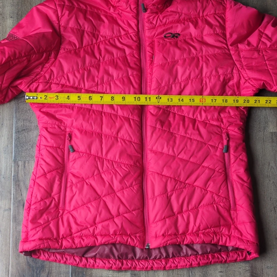 Outdoor Research Womens Pink Primaloft Puffer Quilted Jacket Size Large - Image 3 of 4