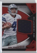 2016 Certified New Generation Jerseys Mirror Red 285/299 Dak Prescott #29 07x3