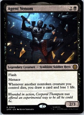 Agent Venom R Marvel's Spider-Man 49 NM