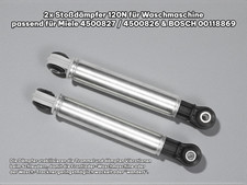 2x Stoßdämpfer Waschmaschine 120N Miele 450...