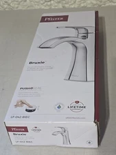 Pfister Bruxie Single-Handle Single-Hole Bathroom Faucet w/ Deckplate 