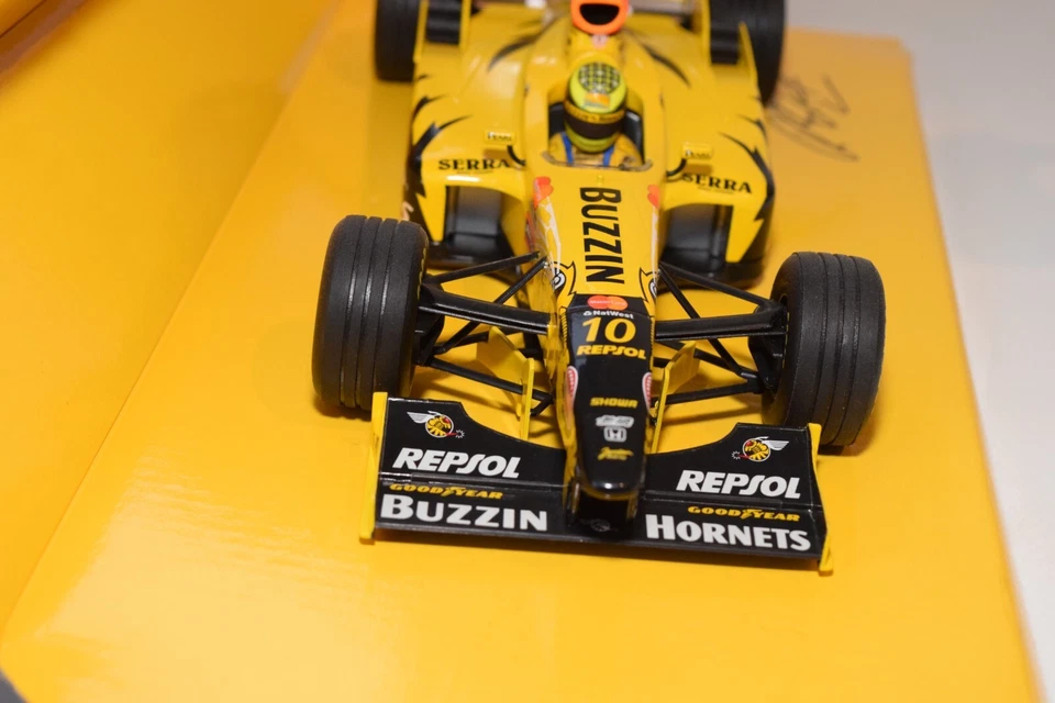 A63 1:18 514 981810 MINICHAMPS F1 FORMULA 1 JORDAN PEUGEOT 198 R. SCHUMACHER MIB - Photo 4/4