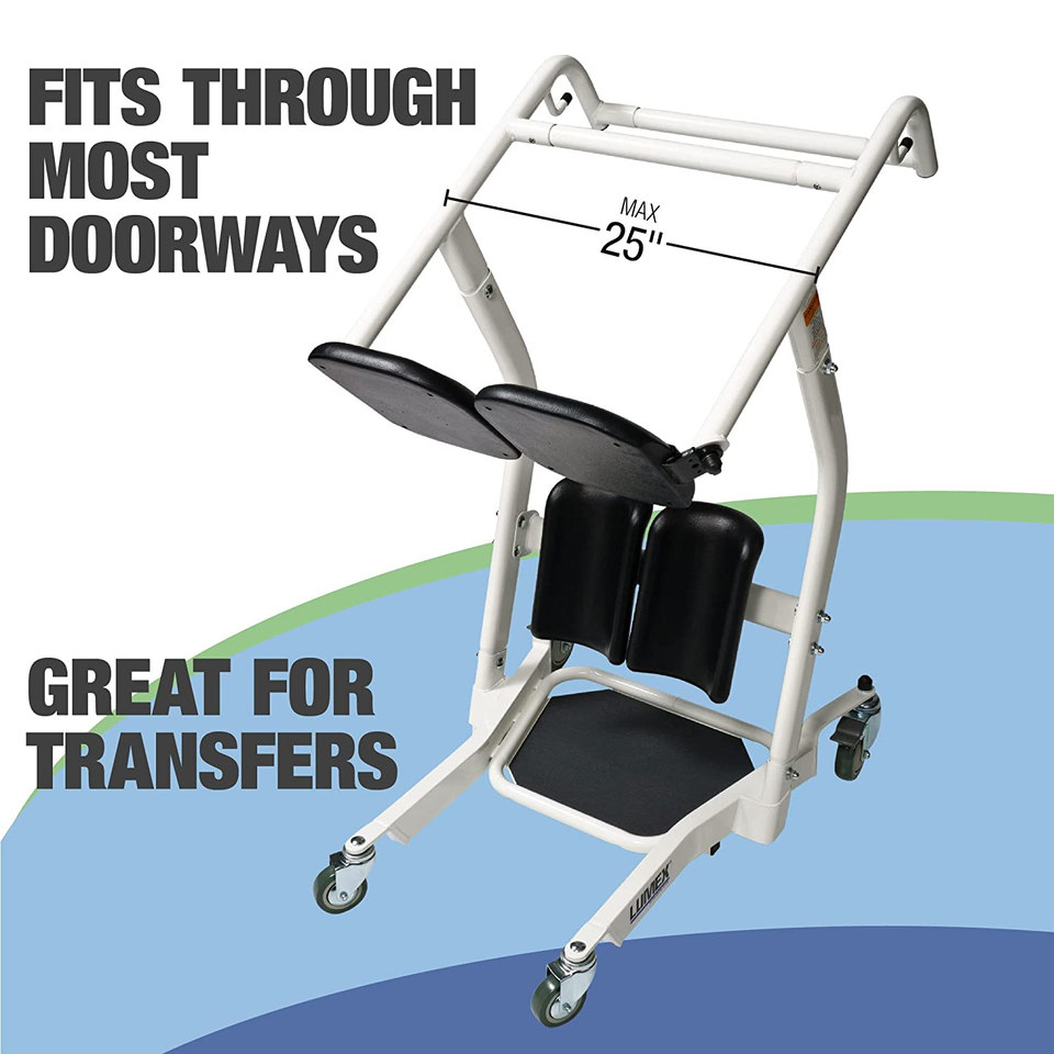 Lumex Stand Assist Patient Lift Safely Sit, Stand, Transfer & Transport LF16 7445045972975