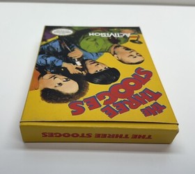 The Three Stooges Nintendo NES Activision Complete, CIB, USA, Very Nice