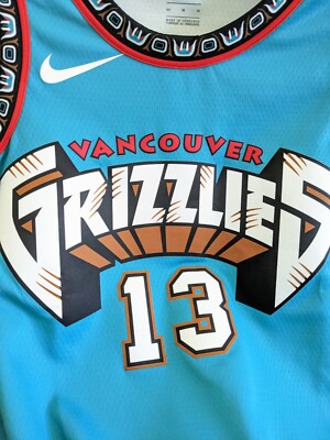 Vancouver grizzlies hardwood classic nike Jaren Jackson jr. Jersey