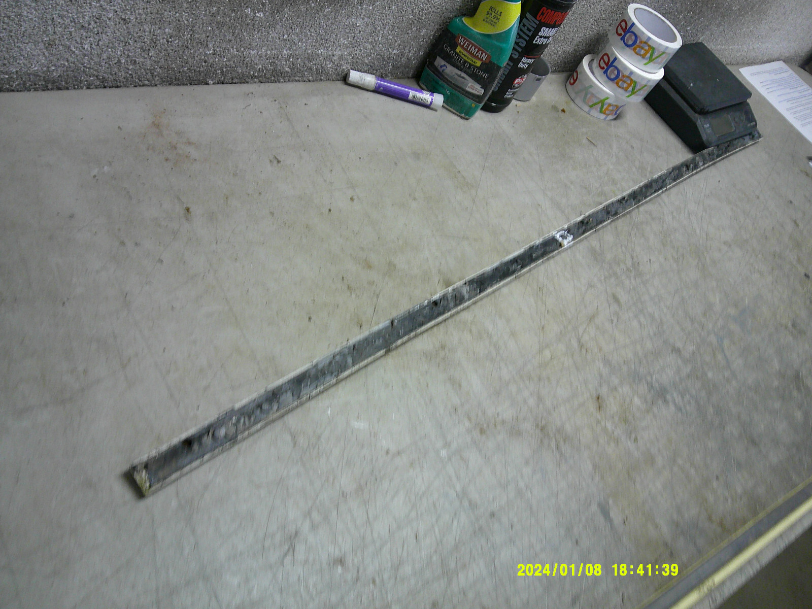 Driver Door Moulding Yellow Chrysler Maserati TC 89 90 91
