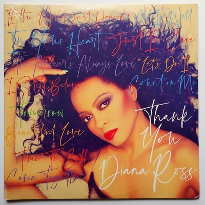 DIANA ROSS - THANK YOU LP 2021 SEALED LIMITED EDITION PINK MARBLE 2 X VINYL