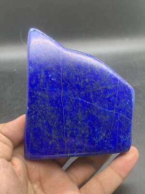 580 Grams Self Stand Lapis Lazuli Free Form.
