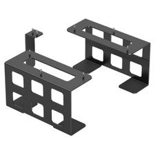 Under Shelf Holder Mounting Bracket Rack for Small Electronics And Media Devices