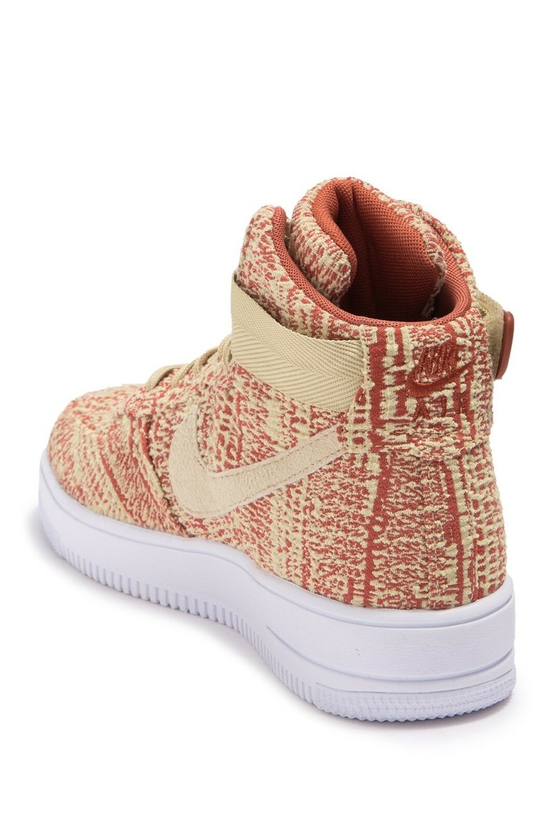 Nike Air Force 1 UltraForce Hi Men Size 7.5 Gold Peach 