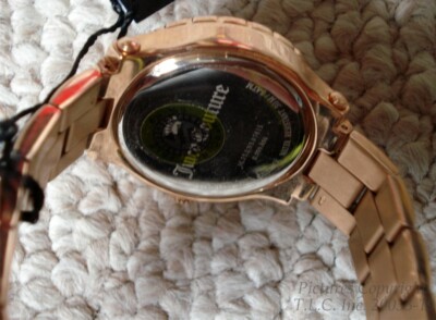 New Juicy Couture by Movado rose gold plated watch-$139 Value NWT/NEW Juicy Couture 1901050 Rose Gold Chrono Style Watch  main image 2