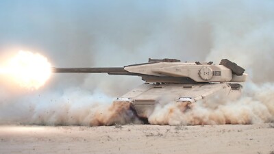 Star Citizen Nova Tank Original Concept mit Badland Skin