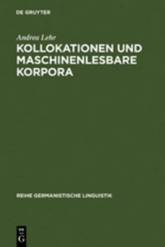 Thumbnail - Kollokationen Und Maschinenlesbare Korpora Ein Operationales