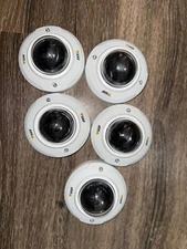*LOT of 5* AXIS Communications M3046-V PoE Network Mini Dome Cameras