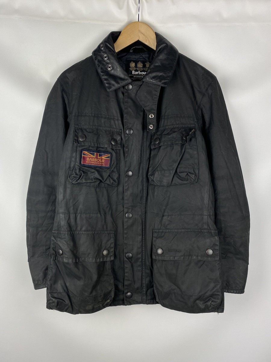 Barbour International Surtees men's waxed multipocket jacket Barbour International Surtees men's waxed multipocket jacket