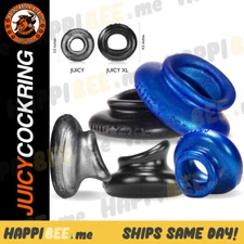 OXBALLS JUICY + XL Cock Ring🍯Male Silicone BallSling Penis Ball Stretcher Ring
