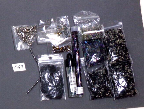 SIZE 6/0 & LARGE CRAFT SEED BEADS 245 g 8.6 OZ LOT M64 bon88craft bz8cr