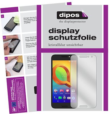 dipos I 2X Pellicola Protettiva Compatibile con Alcatel One Touch