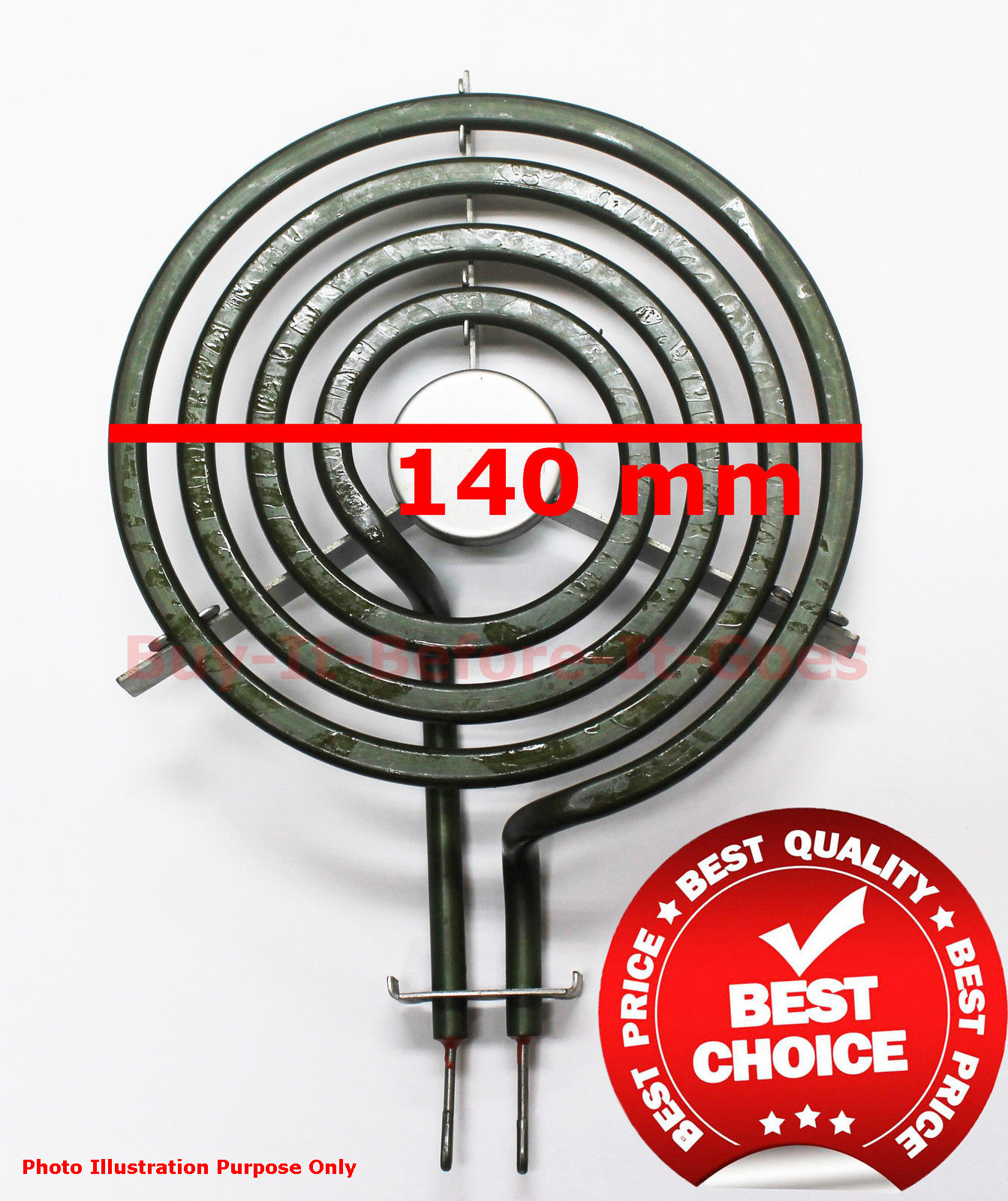 Suncook Plug in Stove Element 140mm 1250 W eBay