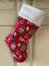 Oklahoma Sooners Christmas Stocking