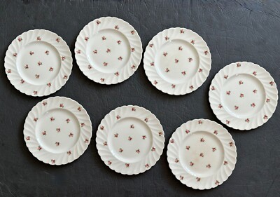 Clarice Cliff Royal Staffordshire English Ceramic Dishes Bread Butter Plates