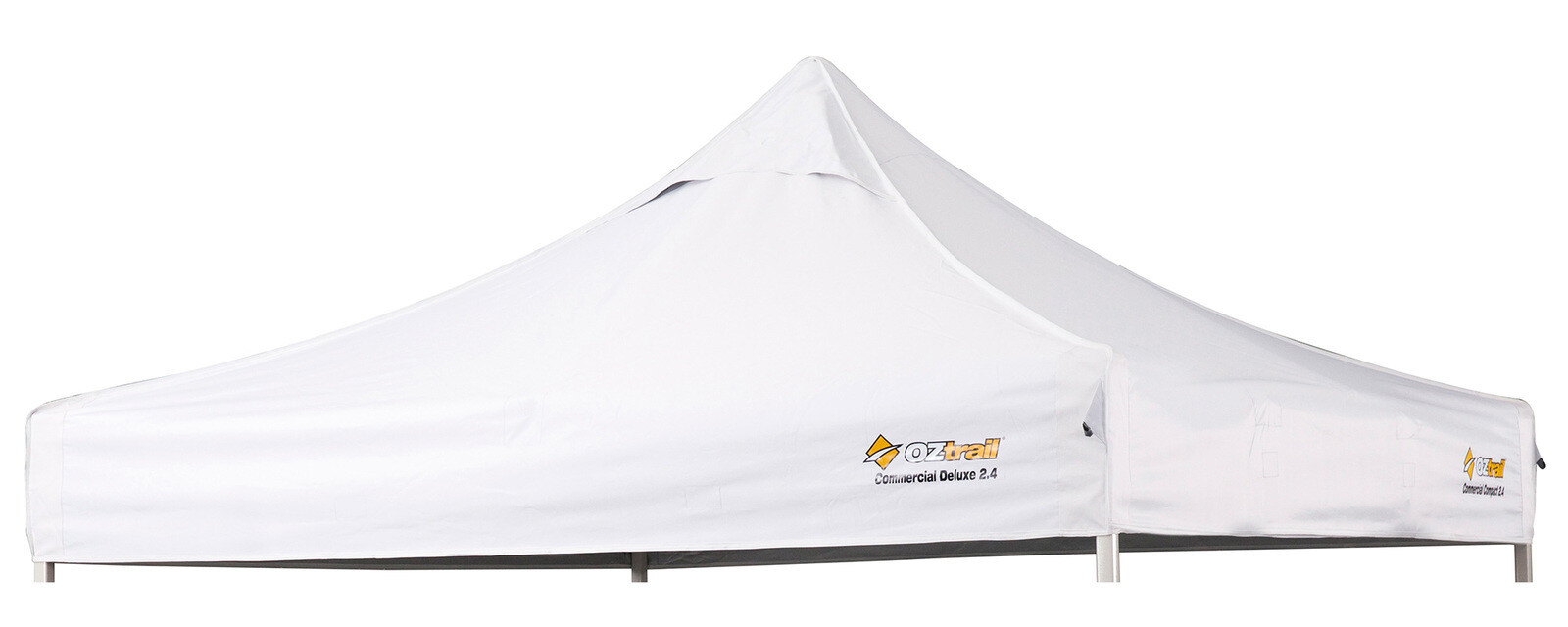 OZtrail Commercial Deluxe 2.4 Gazebo Replacement Canopy White