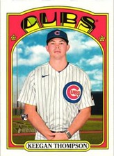 2021 Topps Heritage - Real One #588 Keegan Thompson