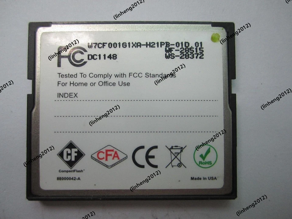 WINTEC Industrial grade 1GB CF Compactflash CARD - Image 2 of 4