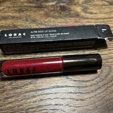LORAC Alter Ego Lip Gloss Full Size "Celebrity" Brick Red Limited Edition BIN