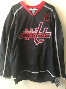 Washington Capitals Jersey Black Flash 