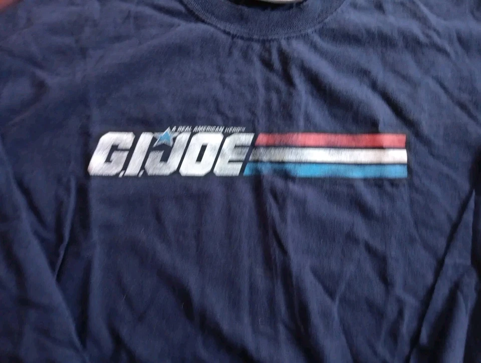 Steve & Barrys унисекс взрослый G.I. Gi Joe XL змеиные глаза футболка с длинным рукавом - Изображение 2 из 4