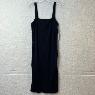 open lace back dress Ribbed Tank Dress  skinnytees