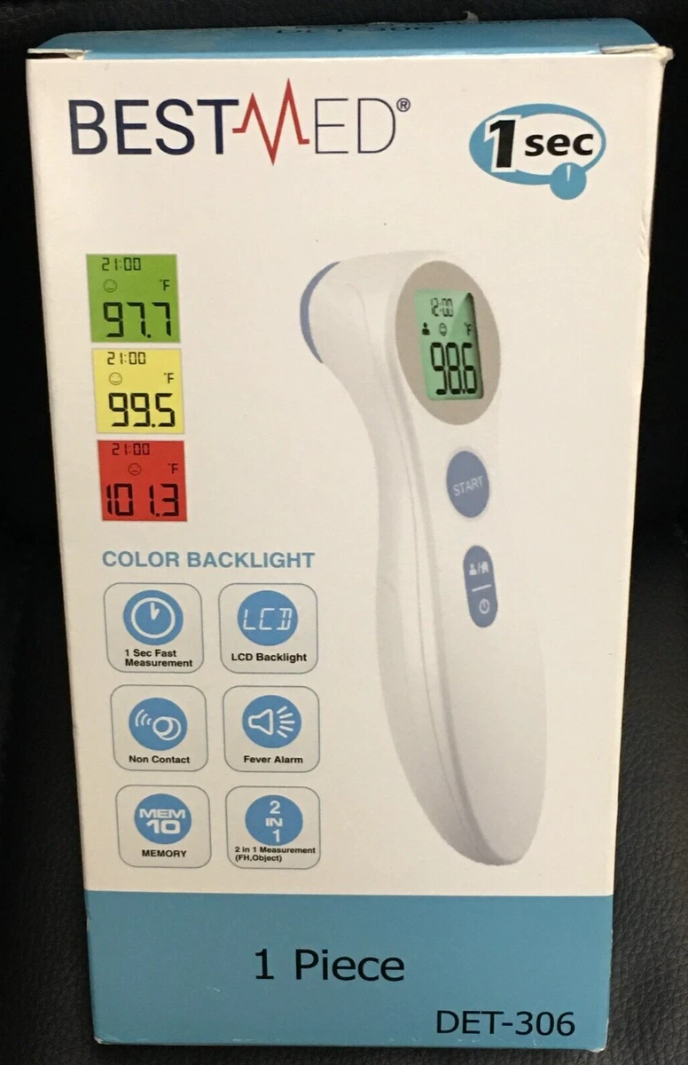 BESTMED DET 306 Infrared Forehead Thermometer eBay