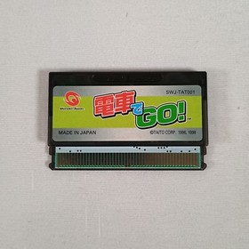 Japanese Densha de Go! Complete in Box CIB WonderSwan Japan Import US Seller