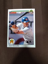 1990 Upper Deck #72 Juan Gonzalez ROOKIE Rangers 