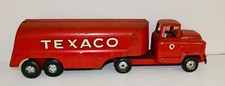 1950-60s Buddy L Texaco Oil Tanker Delivery Truck Pressed Steel