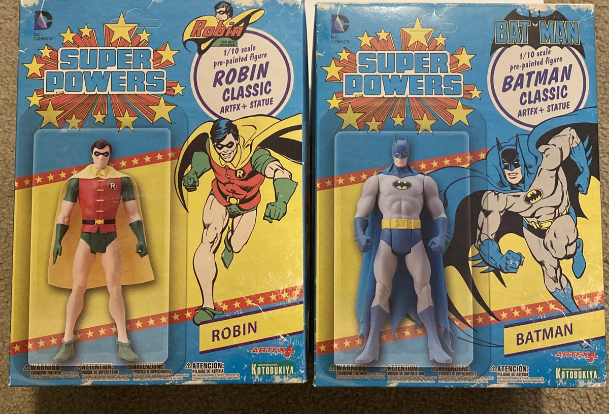 DC Comics Super Powers BATMAN & ROBIN Kotobukiya ARTFX+ B38