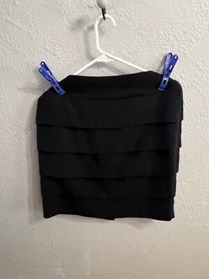 Jones Studio Separates Women s Black Lined Skirt Size 10P