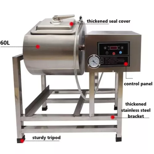 Máquina de marinado comercial vaso de carne al vacío máquina marinadora - Imagen 4 de 9