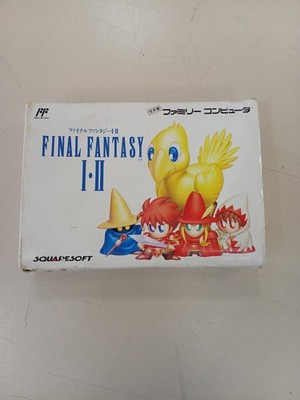 Square Final Fantasy I/II Famicom Game Software