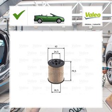 Valeo Ölfilter OPEL ASTRA G Cabriolet (T98) 1.8 16V (F67)