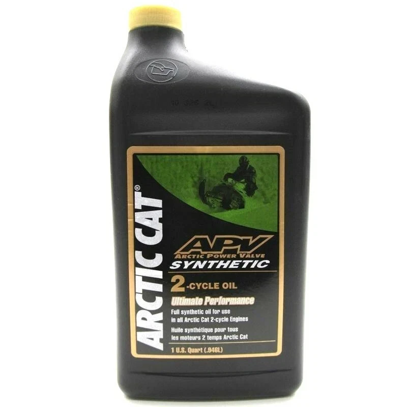 Arctic Cat OEM APV Synthetic High Performance 2-Stroke Oil (1 Quart) 4639-349