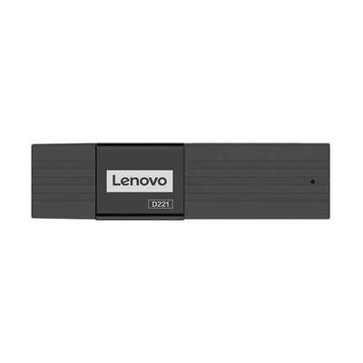 Original Lenovo D221 USB2.0 SD TF 2-in-1 Portable Card Reader For PC/Laptop/OTG