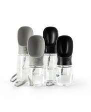 lionto Wasserflasche für Hunde tragbar auslaufsicher Trinkflasche
