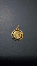 Ciondolo con Volto di Gesù in Oro Giallo 18Kt 750