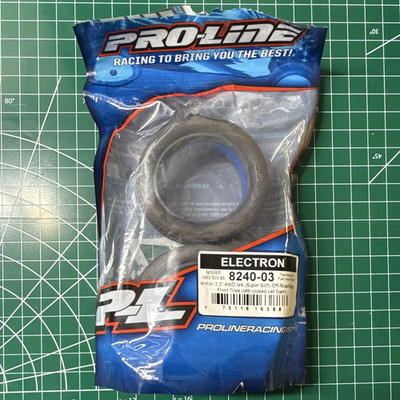Pro-Line Electron 2.2'' 4WD Super Soft Front Tires 1:10 Car 8240-03