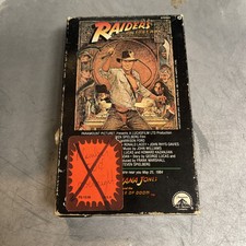 Indiana Jones Raiders of the Lost Ark 1981 BETA Betamax Videotape Paramount