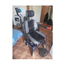 Electric Power Wheelchair Joystick Control, Flip Up Armrests, Black Gray