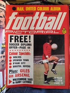 The Football Pictorial 1972 Issue 1 12 Smoke Free Mint Condition